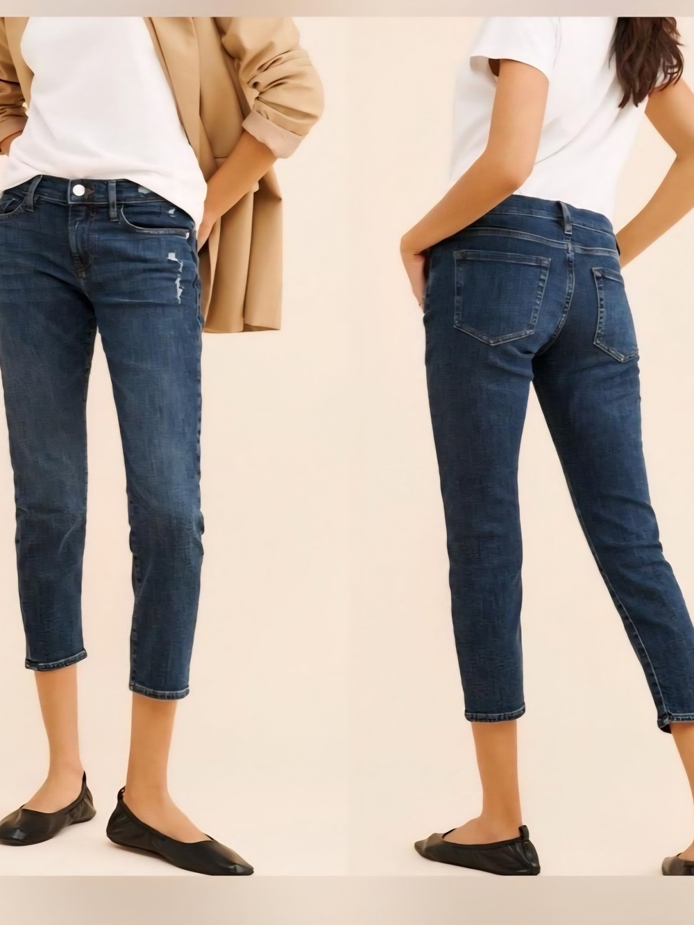 FRAME Le Garcon Crop Size 28. Excellent Cond.